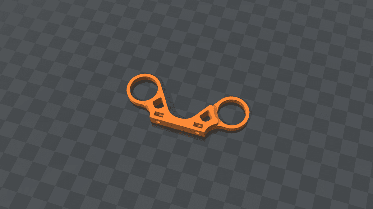 Fastener Hook D10 con amortiguadores – componente 3D AIRK Inventors