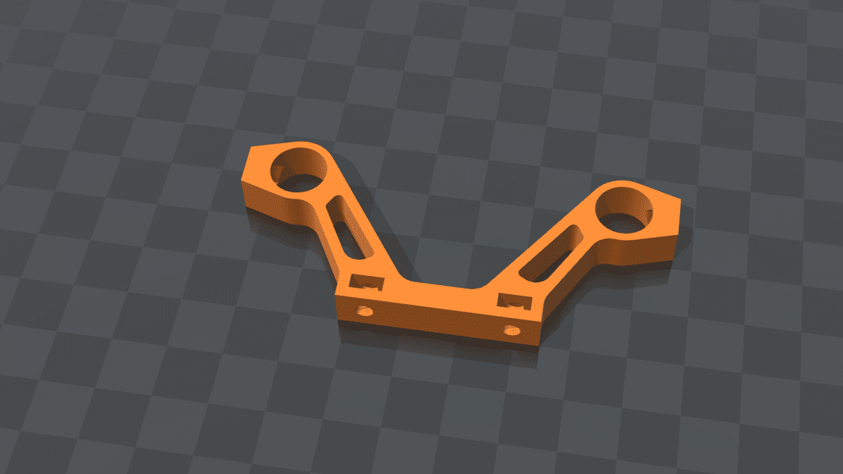 Fastener Hook D10 con tornillo de fijación – componente 3D AIRK Inventors