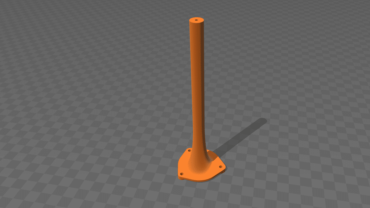 Top or Bottom long legs – componente 3D AIRK Inventors