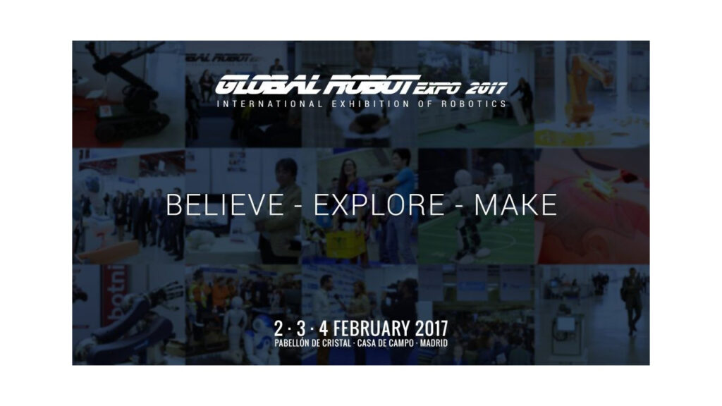Los drones Airk volarán en Global Robot Expo 2017